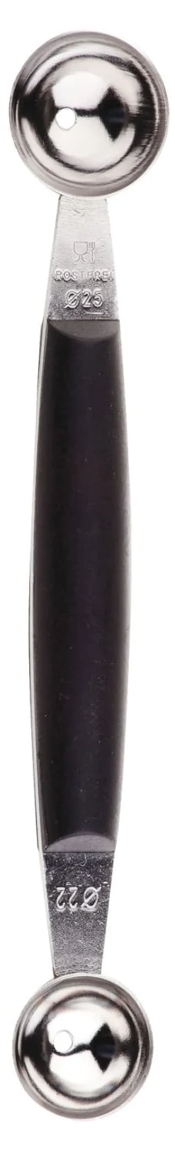 Cuillère double à pomme parisienne Ø 2,2/ 3 cm Rostfrei