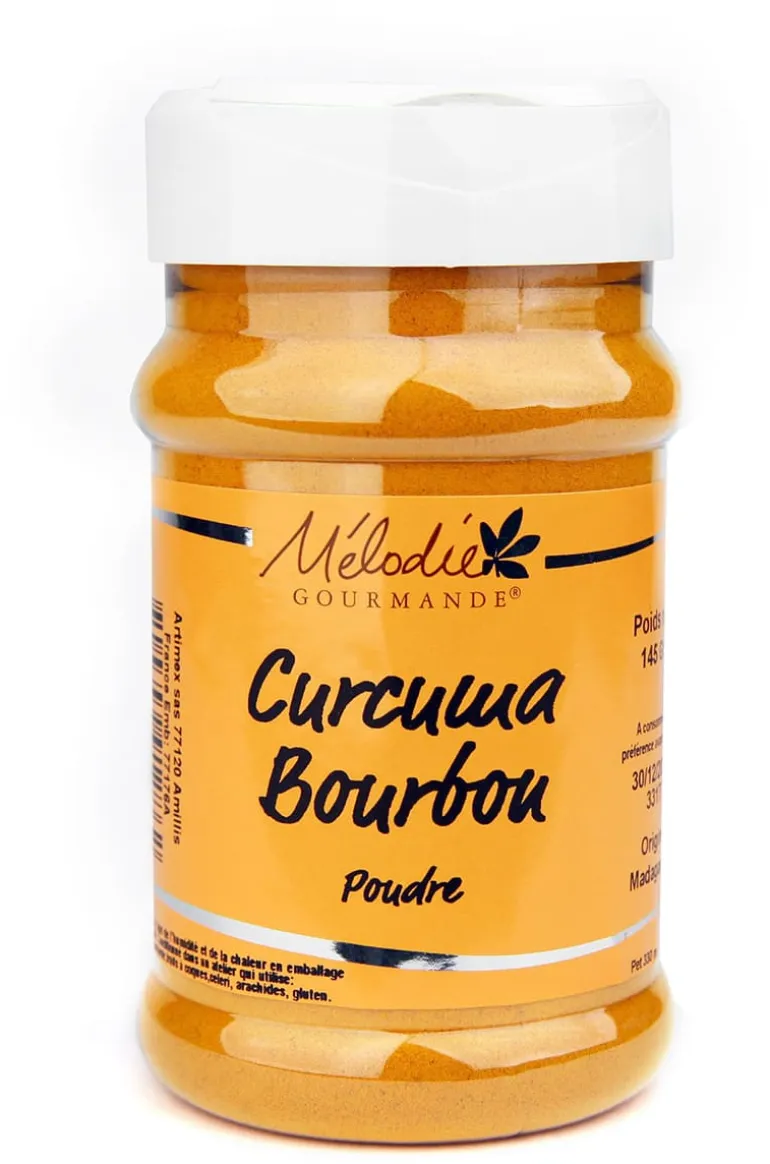 Curcuma de Bourbon 145 g Mélodie Gourmande