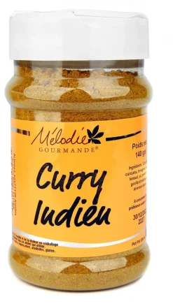 Curry indien 140 g Mélodie Gourmande