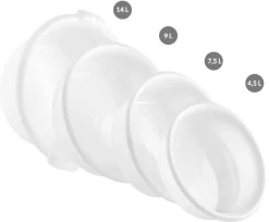 Cuvette ronde 14 litres Ø 45 cm Gilac