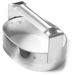 Découpoir en inox ovale 13 x 9 cm Matfer