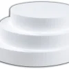 Disque en polystyrène expansé Présentoir à gâteau Ø 24 x ht 4 cm Mallard Ferrière