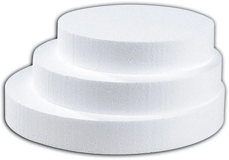 Disque en polystyrène expansé Présentoir à gâteau Ø 27,5 x ht 4 cm Mallard Ferrière