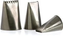 Douille à bûche de Noël inox 2 cm - 6 dents Matfer