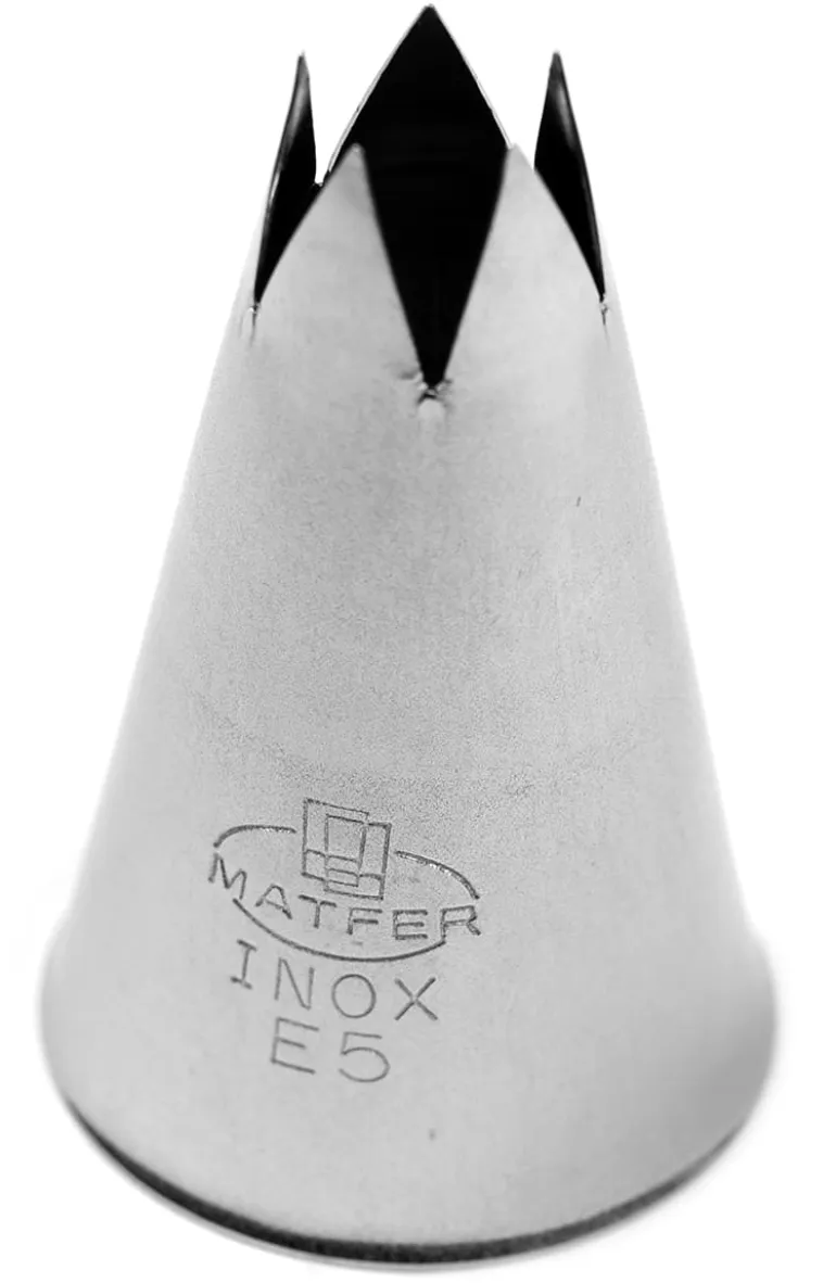 Douille cannelée inox Ø 1,3 cm - E5 Matfer