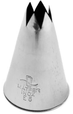 Douille cannelée inox Ø 1,3 cm - E6 Matfer