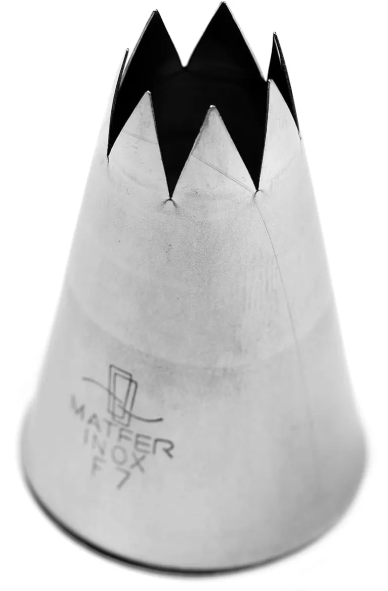 Douille cannelée inox Ø 1,8 cm - F7 Matfer