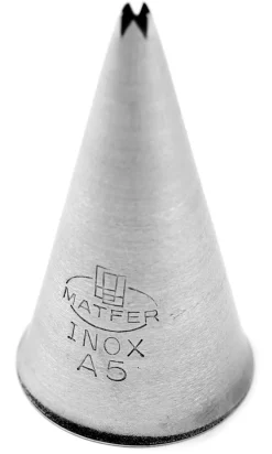 Douille cannelée inox Ø 3 mm - A5 Matfer