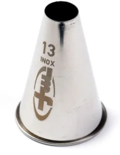 Douille pâtisserie unie inox Ø 1,3 cm Mallard Ferrière