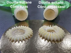 Douille sultane copolyester Cône dépassant Matfer