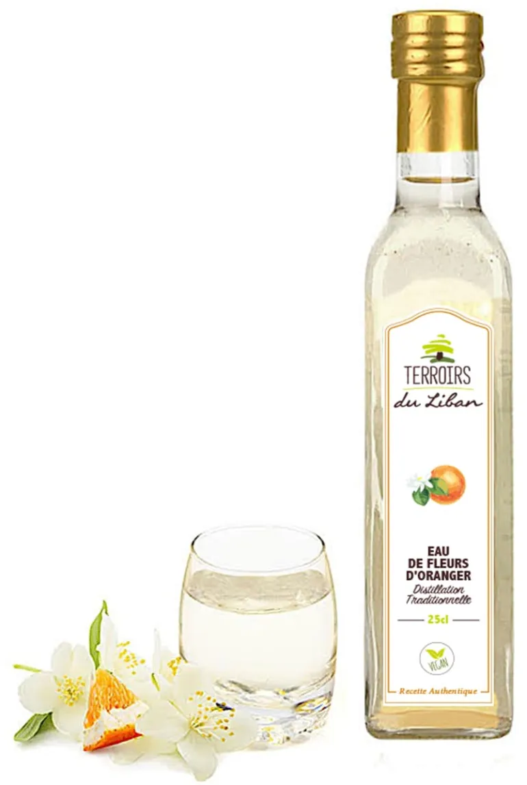Eau de fleur d'oranger 25 cl Terroirs du Liban