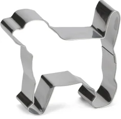 Emporte-pièce Chien acier inoxydable Ht 6 cm Patisse