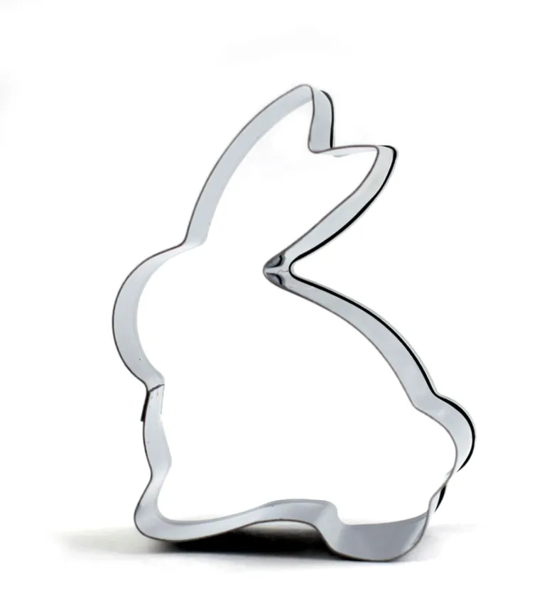 Emporte-pièce Lapin acier inoxydable Ht 6 cm Patisse