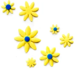 Emporte-pièce à poussoir Forme marguerite 4 pièces Ibili