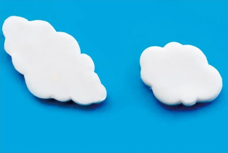 Emporte-pièce à poussoir Forme nuage 3 pièces Ibili