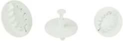 Emporte-piece feuille de houx à poussoir Lot de 3 Mallard Ferrière