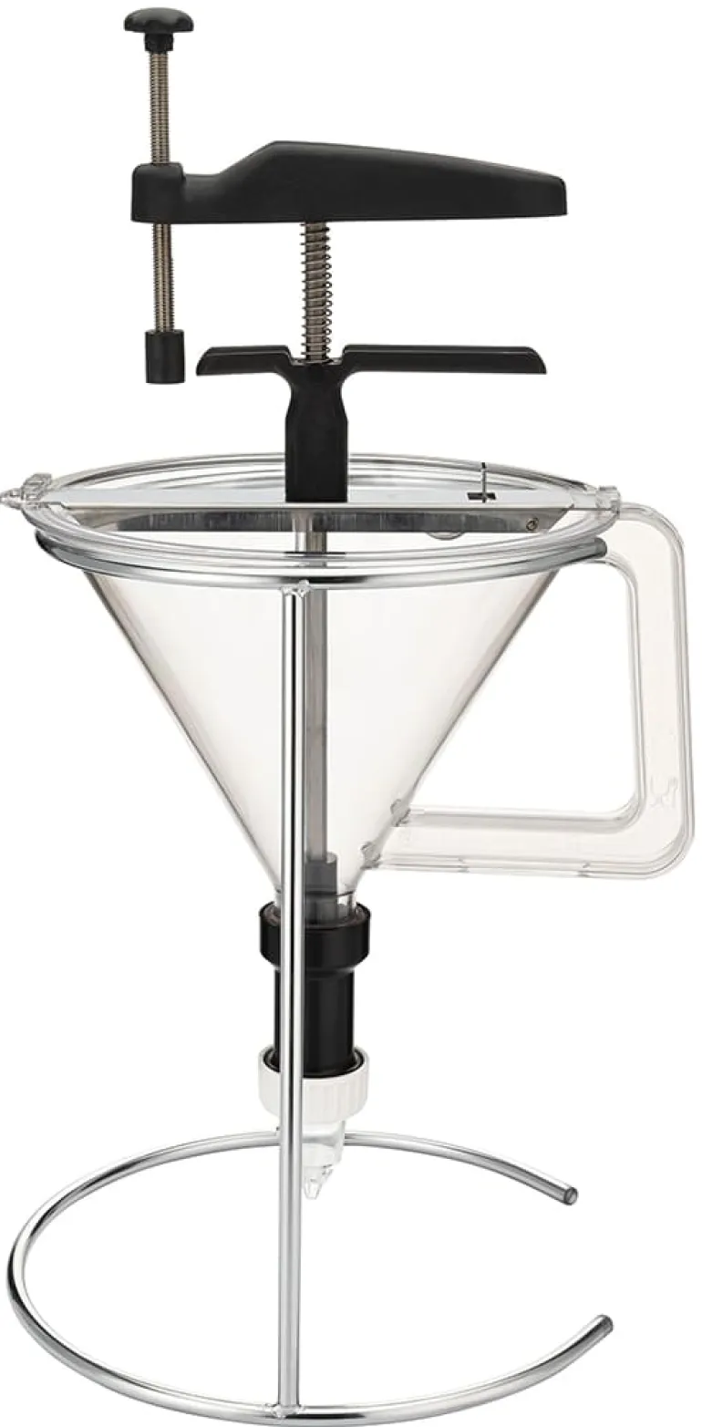 Entonnoir à piston 1,5 litre Matfer