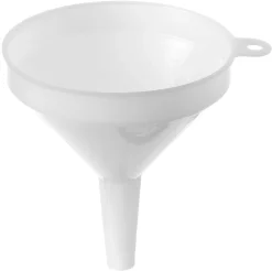 Entonnoir polypropylène blanc Ø 16 cm