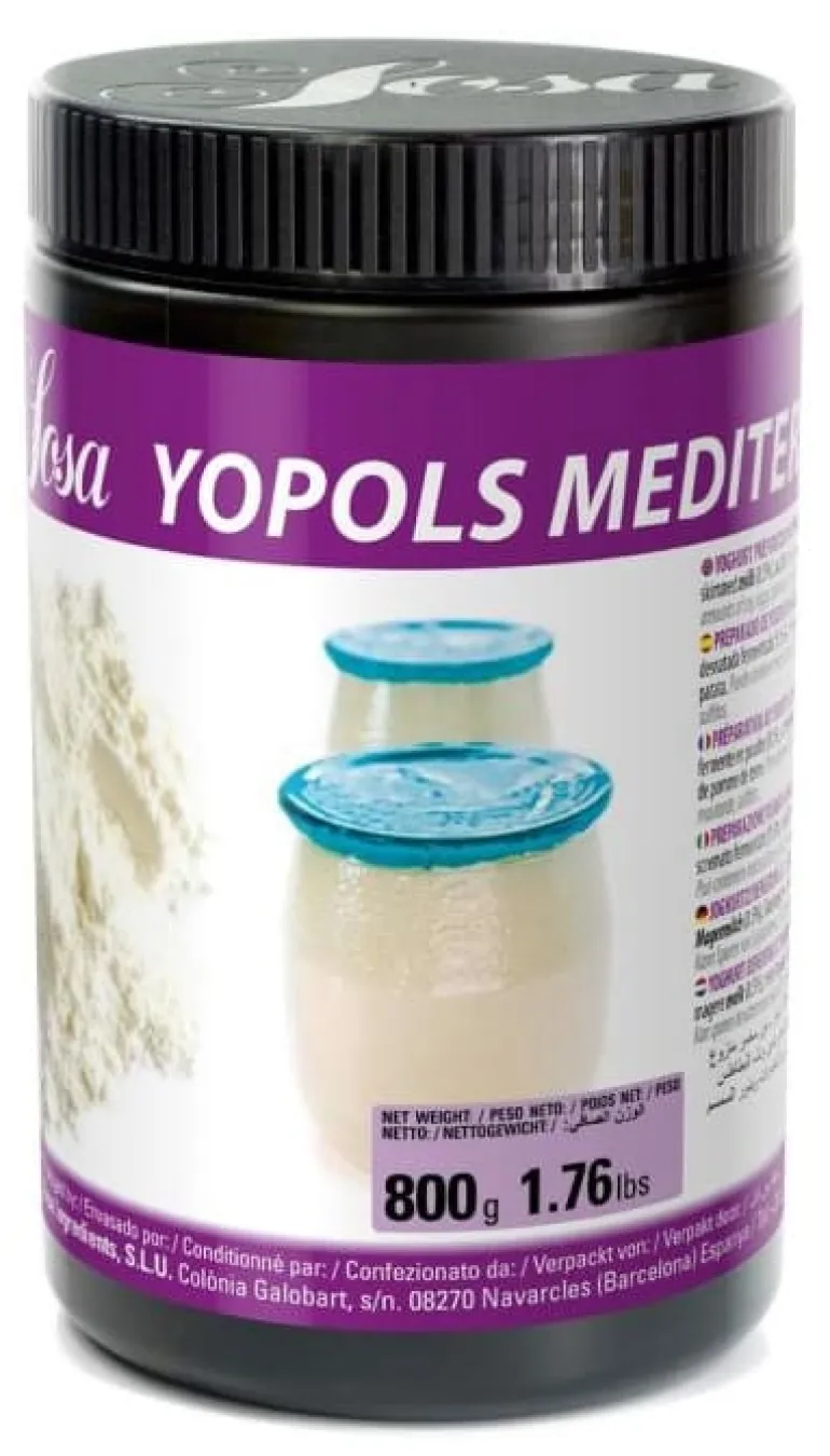 Extrait naturel de yaourt en poudre Yopols 800 g Sosa