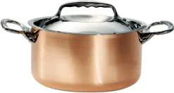 Faitout cuivre/inox Prima Matera Ø 28 cm De Buyer