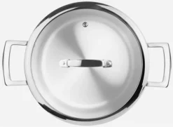 Faitout Inox Triply Natural multicouche Ø 24 cm Ibili