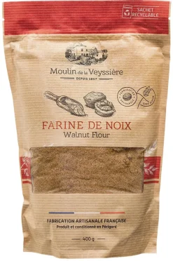 Farine de noix 400 g Moulin de la Veyssière
