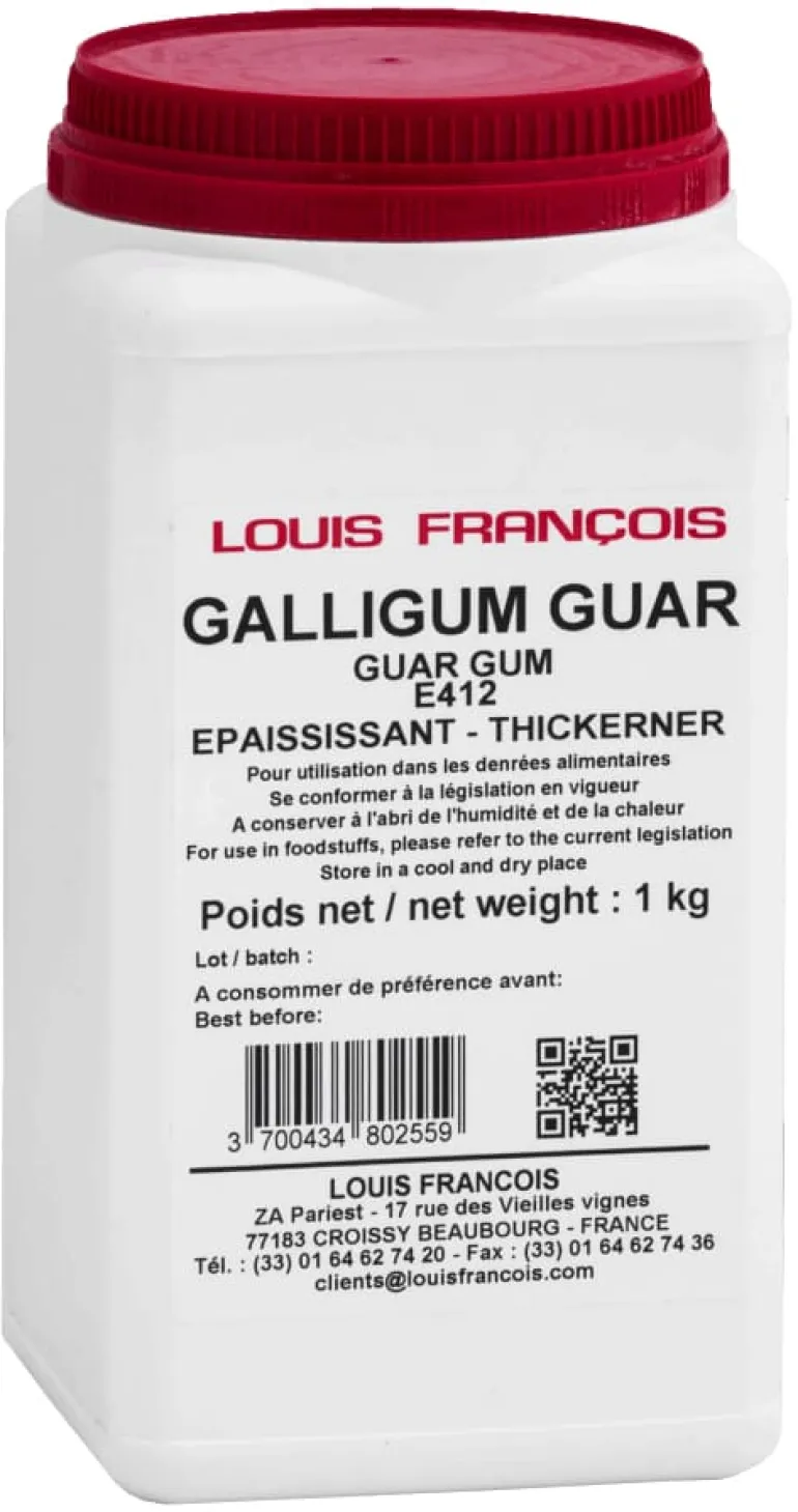 Farine Galligum de Guar E412 1 kg Louis François