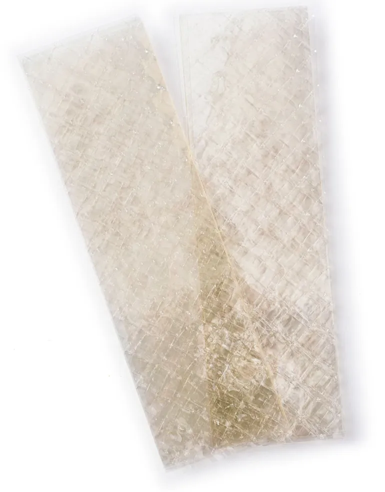 Feuilles de gélatine qualité or 210 bloom origine porcine 20 feuilles Ingredissimo
