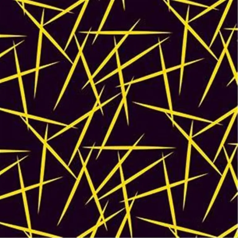 Feuilles transfert chocolat Paillettes jaunes Lot de 10 feuilles Mallard Ferrière