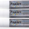 Feutre craie blanc pour ardoise 3 pièces