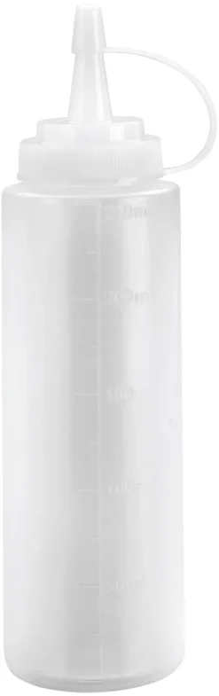 Flacon gradué transparent contenance 12,5 cl Ibili