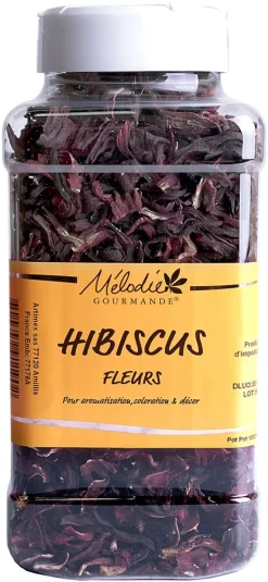 Fleur d'hibiscus 145 g Mélodie Gourmande