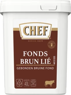 Fond brun lié 600 g Chef®