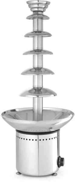 Fontaine à chocolat professionnelle inox ht 70 cm Hendi