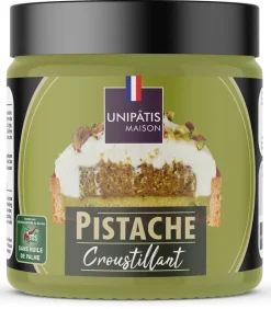 Fourrage croustillant pistache 250 g Unipatis