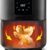 Friteuse Airfryer CrystalFry 7 Litres Lacor