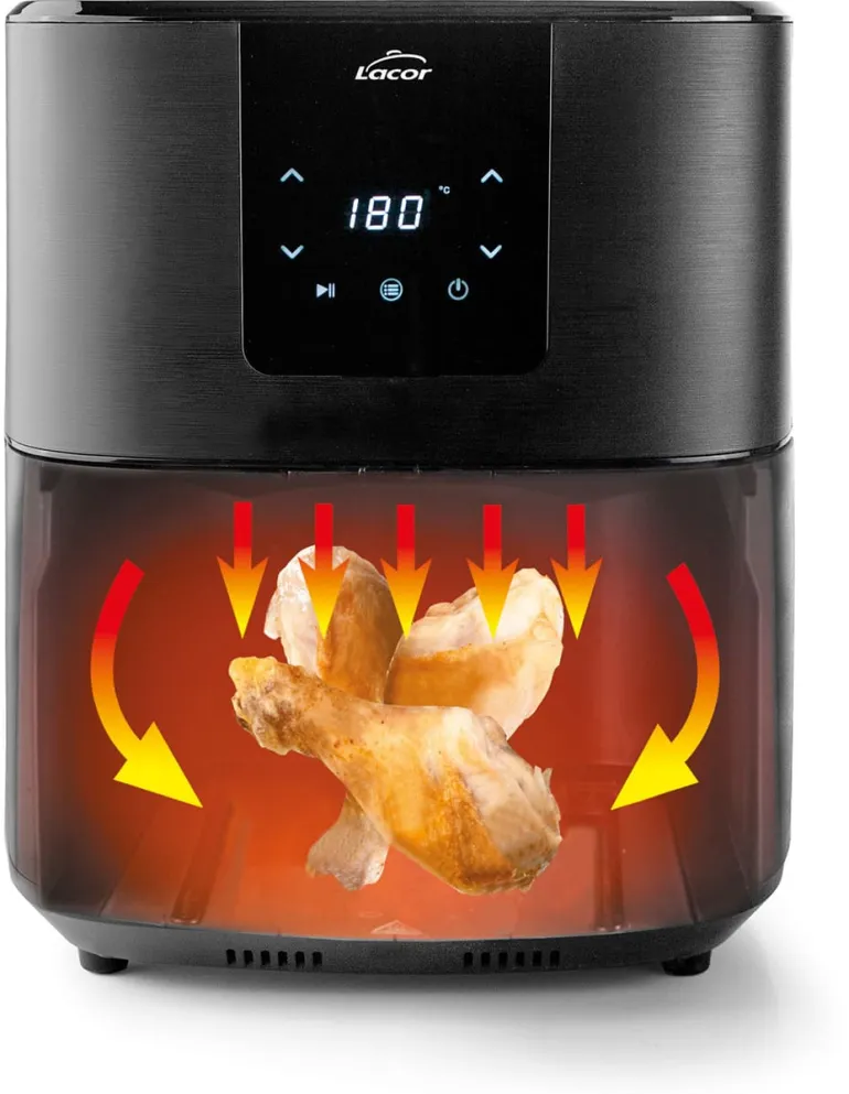 Friteuse Airfryer CrystalFry 7 Litres Lacor