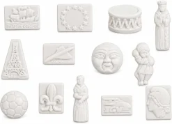 Fèves biscuit blanc Les basiques Boîte de 144 fèves Nordia