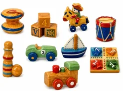 Fèves - Jouets bois Collection 2027 Sachet de 10 fèves ARGUYDAL