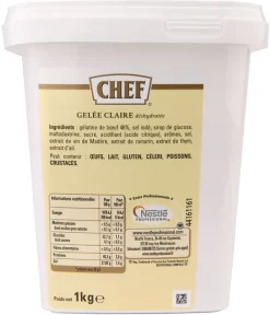 Gelée claire 1 kg Chef®