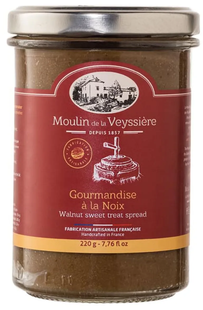 Gourmandise à la noix 220 g Moulin de la Veyssière
