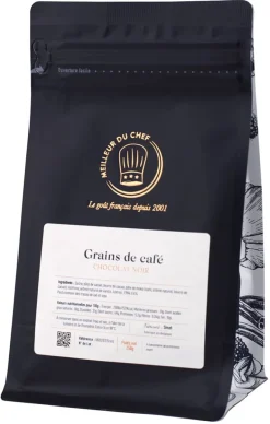 Grains de café, chocolat noir 250 g