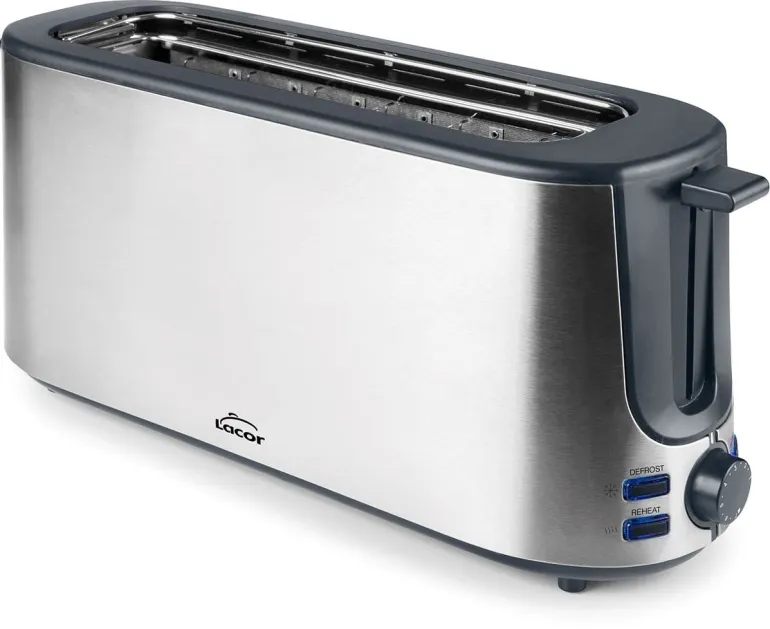 Grille-pain automatique grande tranche Lacor