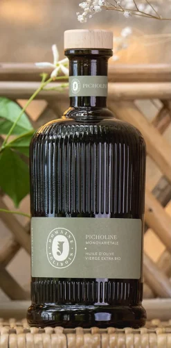 Huile d'olive extra Bio Monovariétale Picholine 50 cl Domaine Jolibois