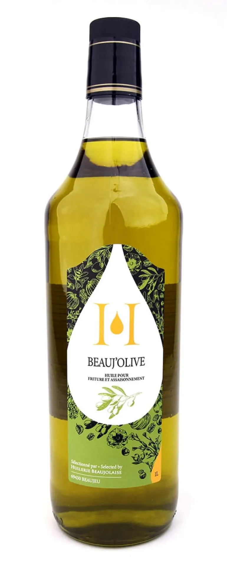 Huile d'olive spéciale cuisson 1 litre Huilerie Beaujolaise