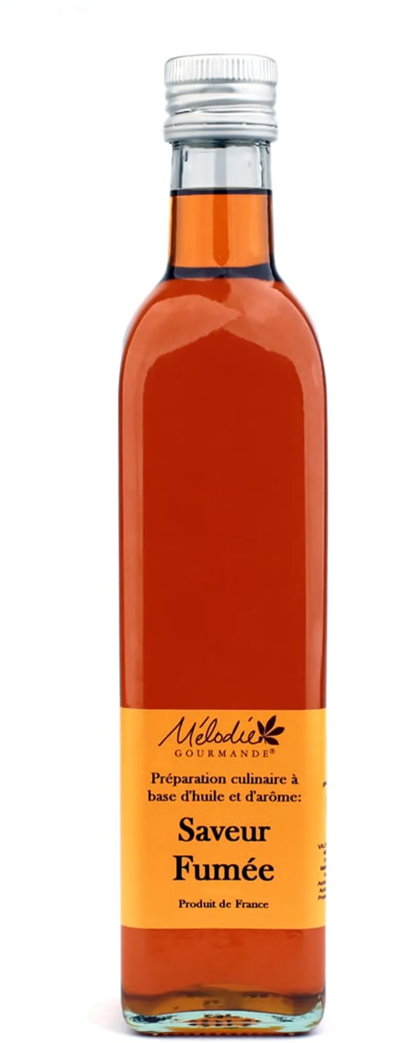 Huile saveur fumée 50 cl Mélodie Gourmande