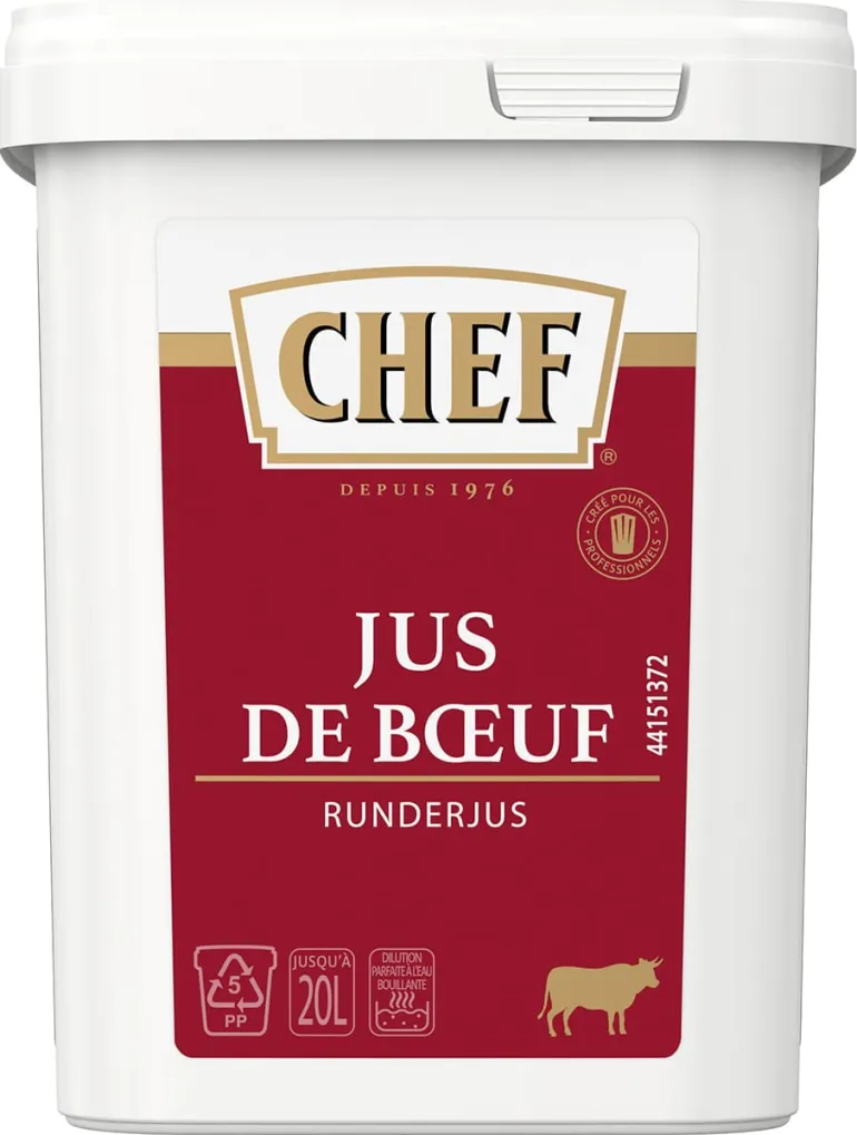 Jus de bœuf deshydraté 600 g Chef®