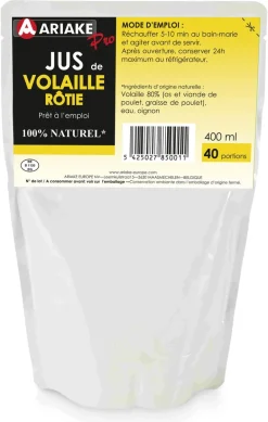 Jus de volaille 400 ml Ariake