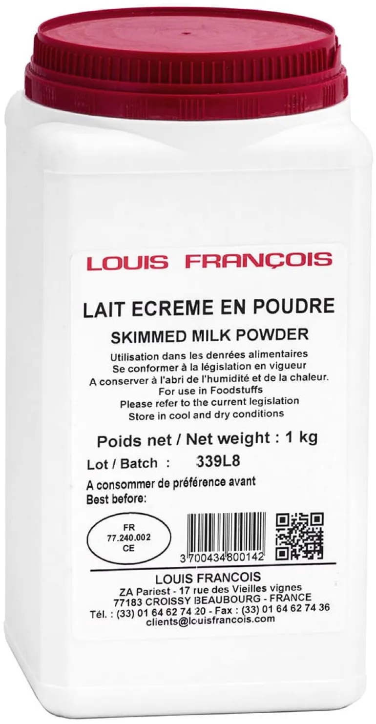 Lait écrémé en poudre 1 kg Louis François