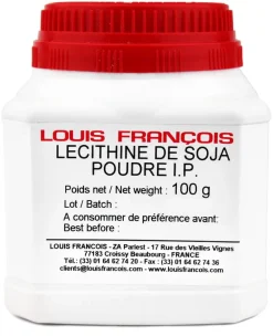 Lécithine de soja E322 poudre 100 g Louis François